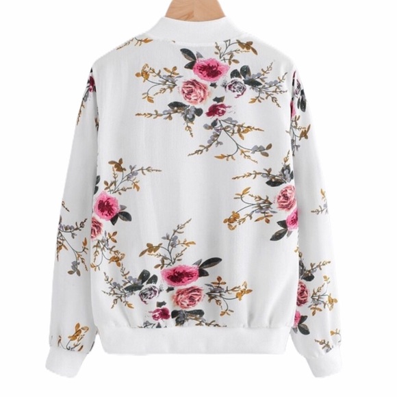 PLUS floral bomber jacket - Picture 3 of 5